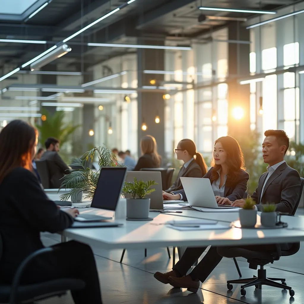 Oficinas modernas de Wounders